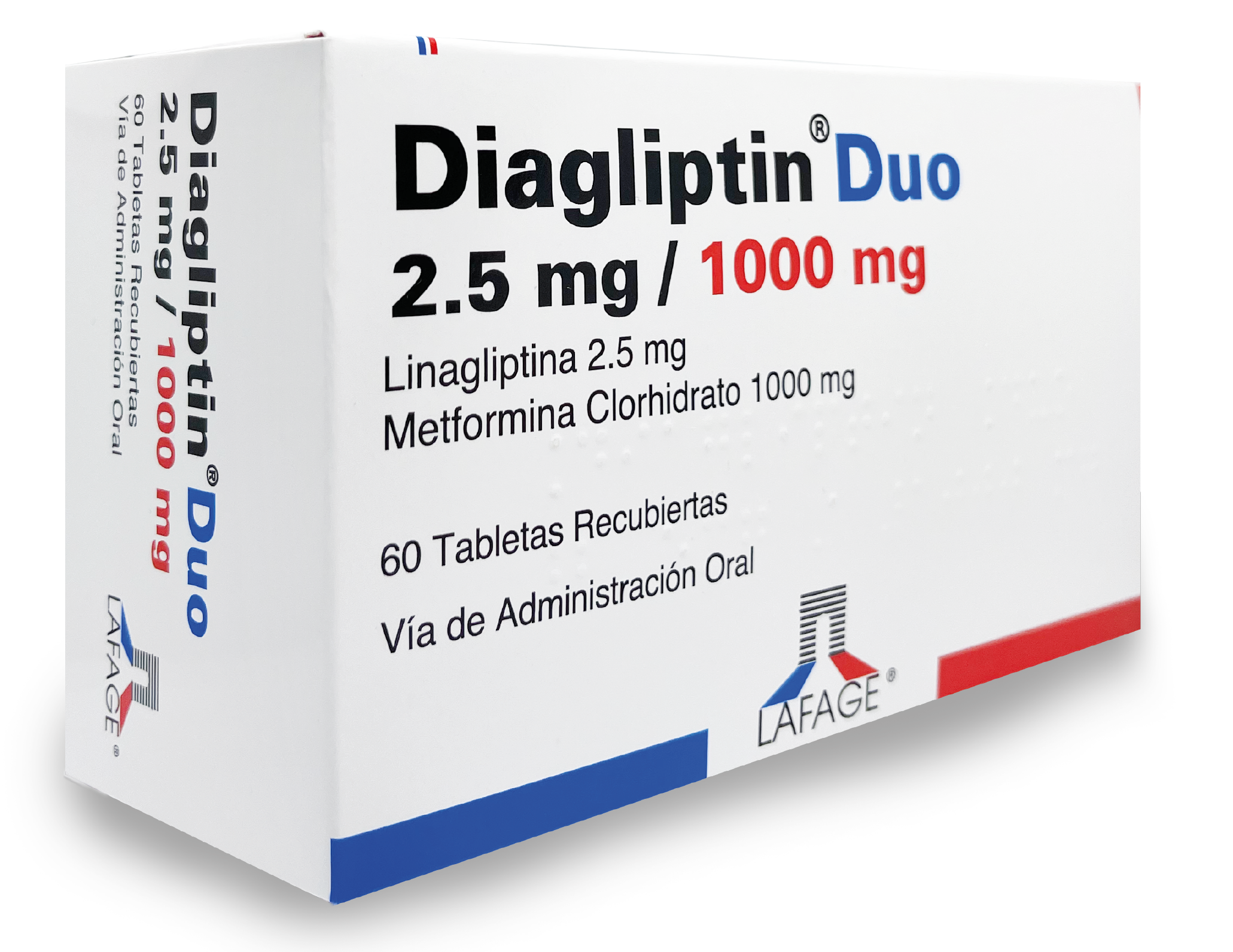 Diagliptin® Duo 2.5 / 1,000mg